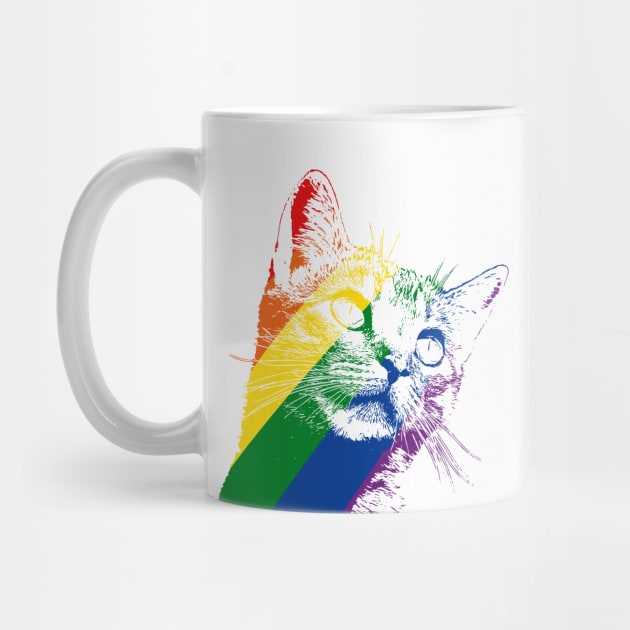 Rainbow Cat by Think Beyond Color